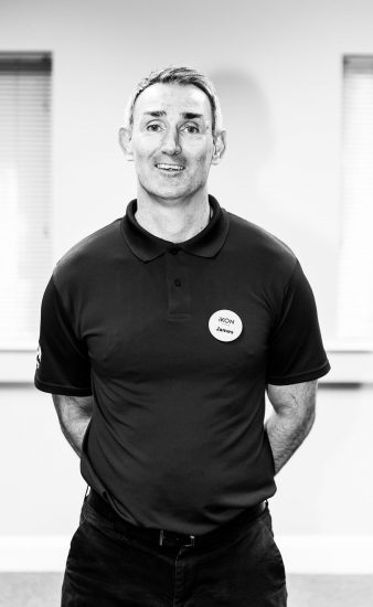James, Training and Development Manager