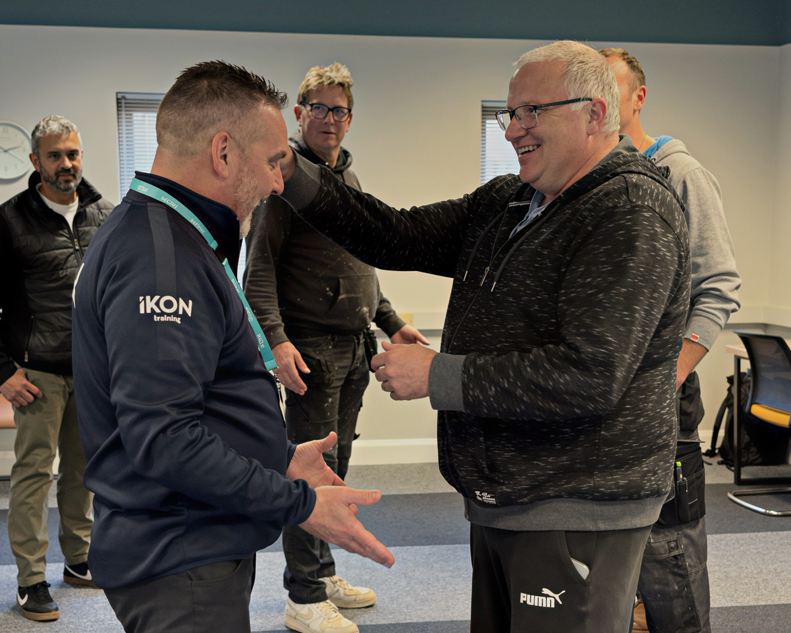 IKON Trainer Nick Pamment delivering Breakaway Disengagement Training